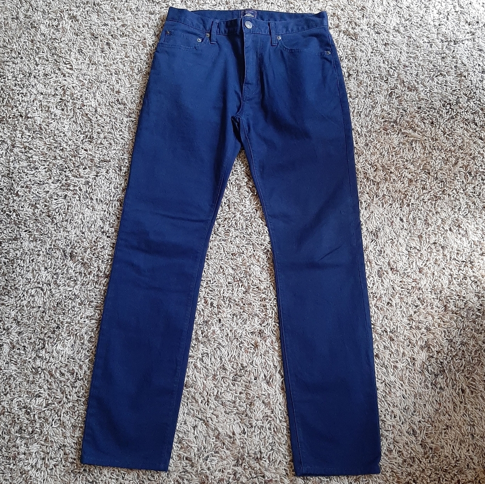 EUC GapKHAKIS slim stretch navy blue 30x32